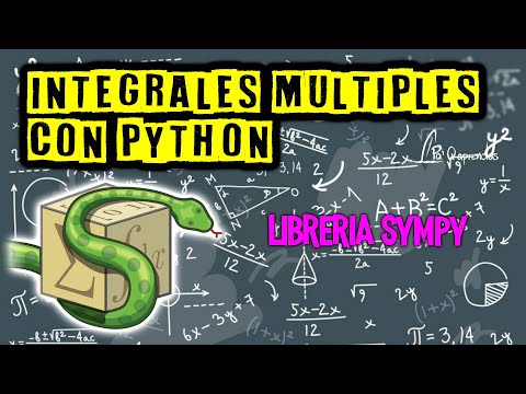 Integrales múltiples con Python y la librería Sympy