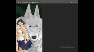 Princess Mononoke fan art