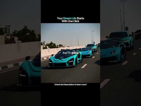 YOUR DREAM LIFE STARTS NOW #lifestyle #cars #motivation #success #dubai #automobile #fyp #luxury