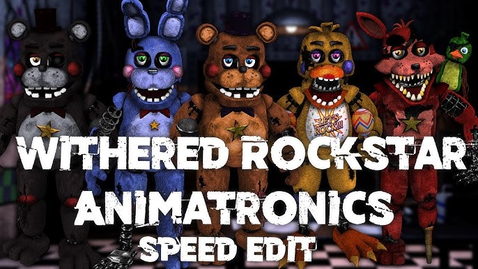 Speed Edit FNaF Animatronics Fixed Springtrap by Creation03 on DeviantArt