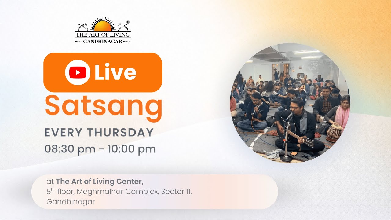 New Year Special Satsang part-1 | Art of Living Gandhinagar | 01 January 2026