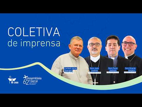 COLETIVA DE IMPRENSA - ENCERRAMENTO DA 62ª AG CNBB (24/04/2026)