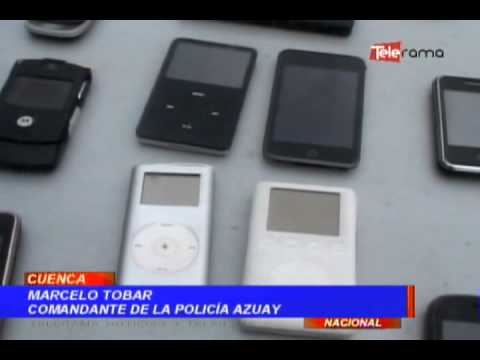 Policía recupera artículos de dudosa procedencia 