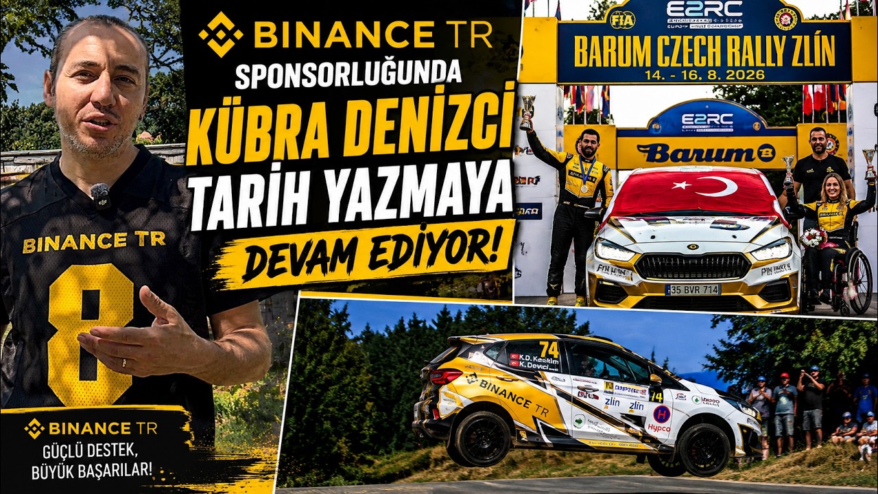 Binance TR sponsorluğunda Kübra Denizci tarih yazmaya devam ediyor