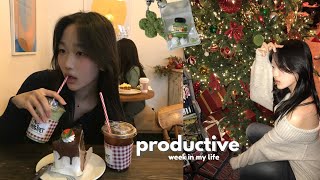 PRODUCTIVE Week in my life 🎧 post exam vlog, *realistic*