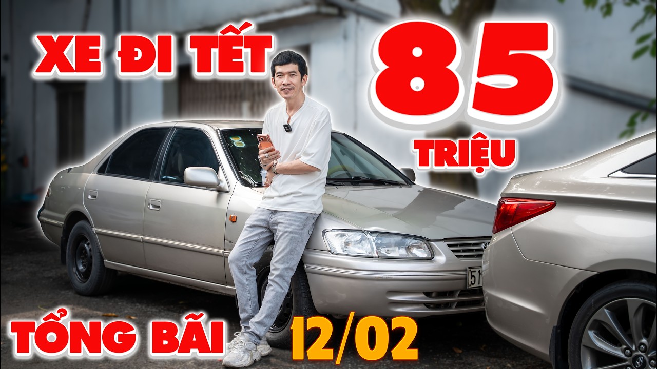 TỔNG BÃI: Dàn xe 