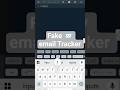 Fake 📨 email Tracker || HTML JS