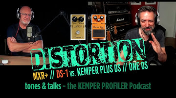 KEMPER PROFILER - Tones & Talks - MXR+ & DS-1 vs. KEMPER Stomps