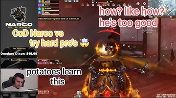 CoD Narco vs sweaty try hard players 🤯| CoD Narco vs pro