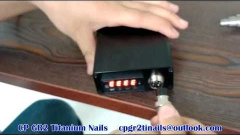 Dnail enail electric nail dab coil heater for titanium, quartz and ceramic nails