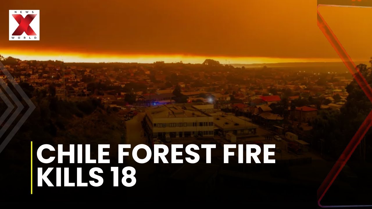 Chile Fire: 18 Dead In Chile Wildfires, Death Toll Rising| 50,000 Flee As Fire Continue| NewsX World