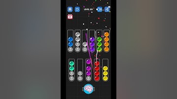 Lv 251 (??? ver.) Ball Sort Puzzle - Color Game / 顏色分類遊戲 / ボールソーティングパズル (Guru Game)  #ballsortpuzzle