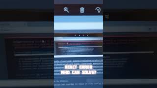 ⚠️ React Error! Who Can Solve This? 🤔💻 | Coding Challenge #Shorts  #harisdev #shortsfeed