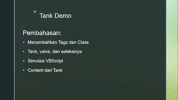 Indusoft Web Studio - Tutorial Tank Demo