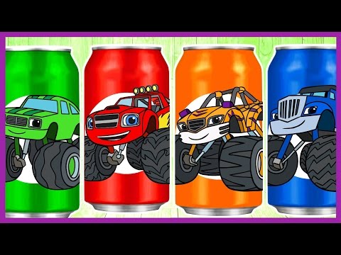 Мультик. Вспыш и чудо-машинки. Учим цвета. Learn Colors. Fanta. Фанта. Ам Ням.