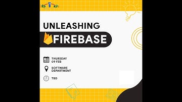 Unleashing Firebase | GDSC MUET | Vlog