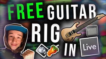 FREE GUITAR RIG inside of ABLETON w/ STOCK plugins