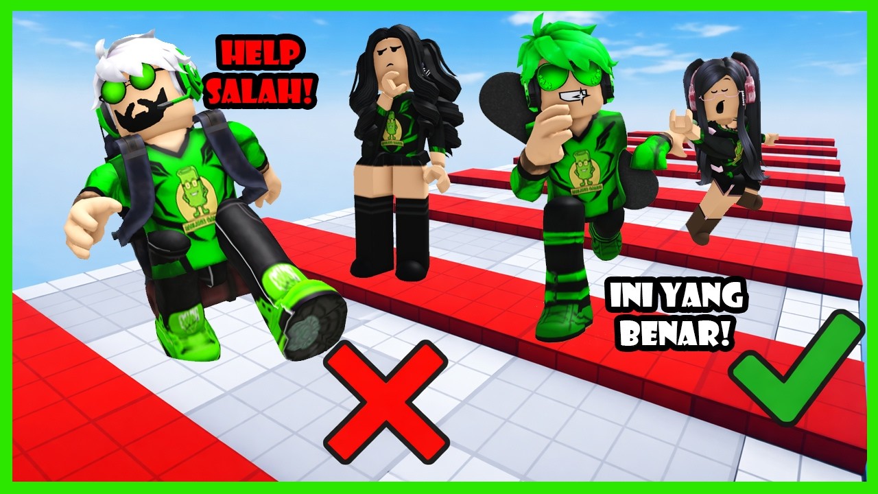 Pikirkan Secara Logika! Kita Berhasil Selesaikan Tantangan Troll Obby Yang Membingungkan Pikirkan Secara Logika! Kita Berhasil Selesaikan Tantangan Troll Obby Yang Membingungkan
