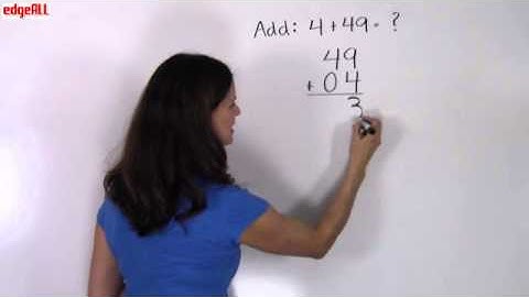 Add 2 Digit Numbers With Regroup