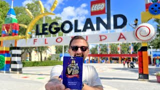 We Went On A VIP Tour At LEGOLand Florida | Master Builder Workshop, NEW Extreme Stunt Show & More