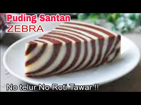 Resep Puding Zebra Santan