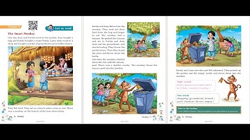 THE SMART MONKEY | CLASS 2 | ENGLISH MRIDANG | UNIT 4 CHAPTER 4 | Life Around Us |in Hindi #newncert