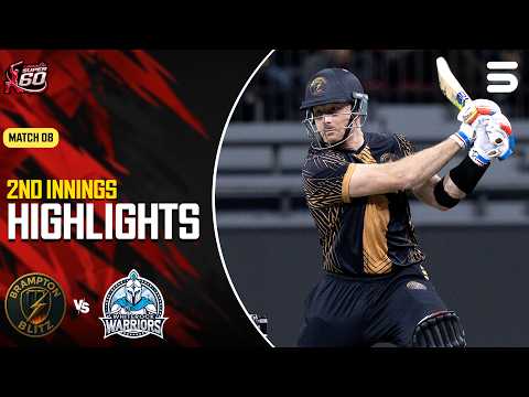 2nd Innings Highlights | White Rock Warriors vs Brampton Blitz | Match 8 | Canada Super 60 | MZ1J