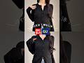UNIQLO・GU新作リブカーディガン襟付き派？襟なし派？#uniqlo #uniqloコーデ #gu #guコーデ #ファッション