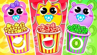I Love Popcorn for Kids | Funny Songs For Baby & Nursery Rhymes by Toddler Zoo