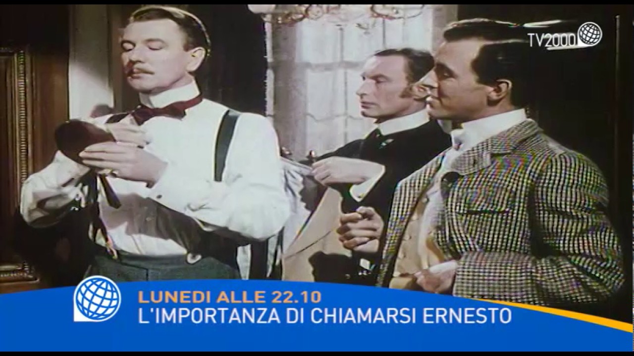 L'importanza di chiamarsi Ernesto - promo - YouTube