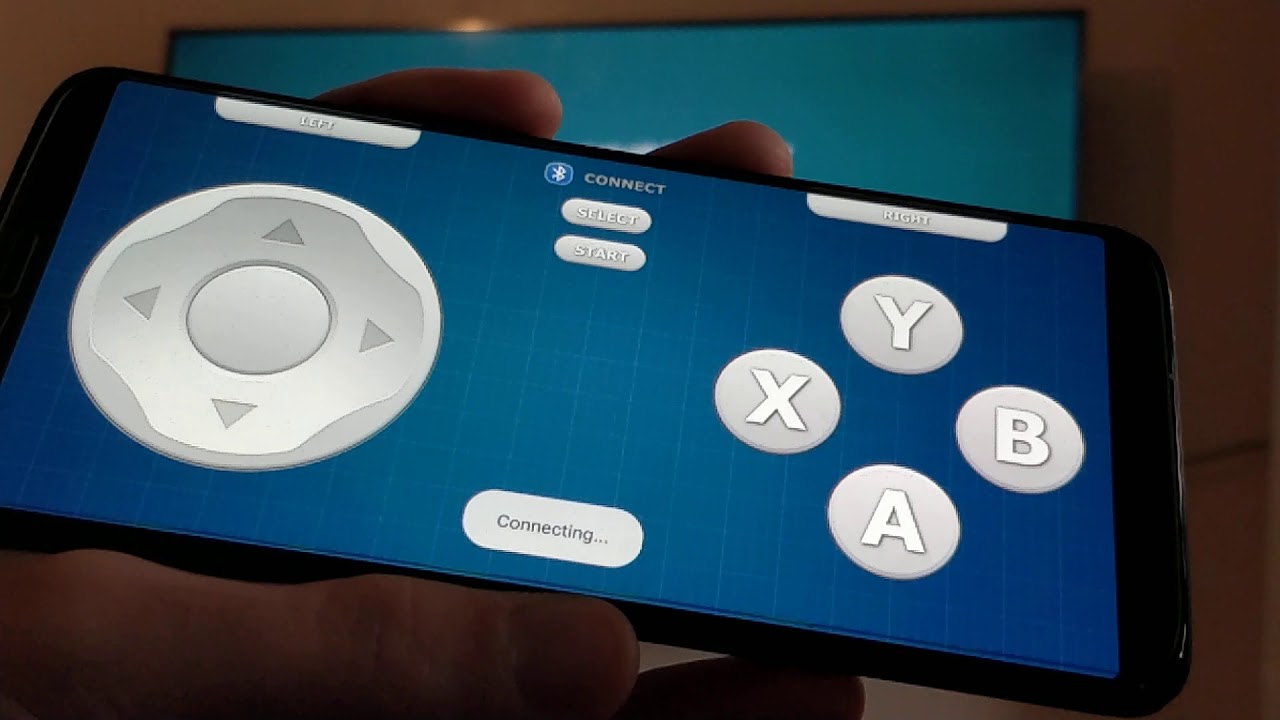 Using Phone As Gamepad For Androidtv Bluetooth Pokemon Youtube