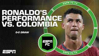‘RONALDO WAS ORDINARY!’ Portugal struggle in 0-0 draw with Colombia at the World Cup | ESPN FC