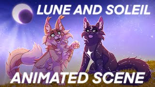 LUNE AND SOLEIL ANIMATED SCENE {Speedpaint}