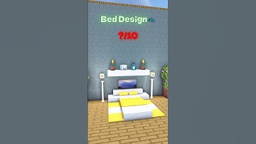 Simple Bed Design🛌⭐️ #tutorialyoutube