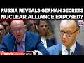 SECRET NUCLEAR PLANS REVEALED?: Russia Accuses Germany of Dropping the Mask to Expand NATO!