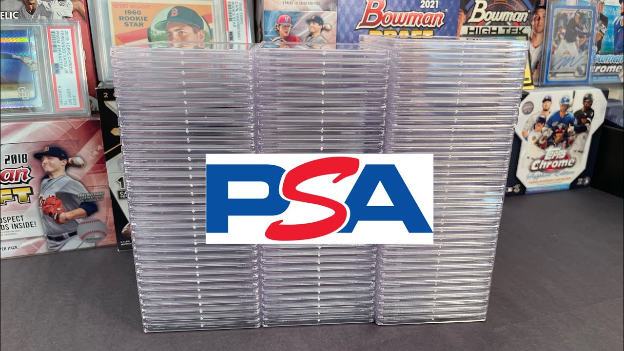 PSA 210 CARD GRADING BULK ORDER REVEAL *Part 1* YouTube