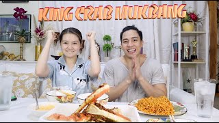 King Crab Legs & Spicy Noodles Mukbang