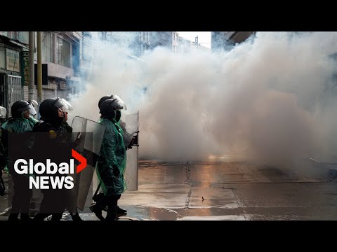Peru protests: at least 17 dead as pm says there was "organized attack" on police