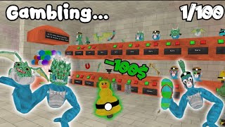 I spent 100$ Gambling in big scary…