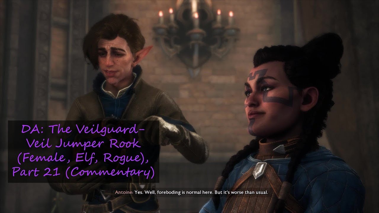 DA: The Veilguard- Veil Jumper Rook (Female, Elf, Rogue), Part 21 (Commentary)