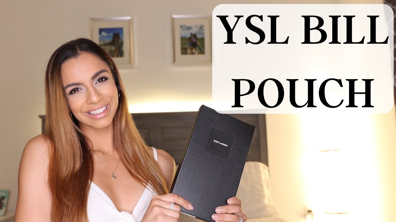 YSL SAINT LAURENT BILL POUCH REVIEW II WHAT CAN FIT II WORTH THE