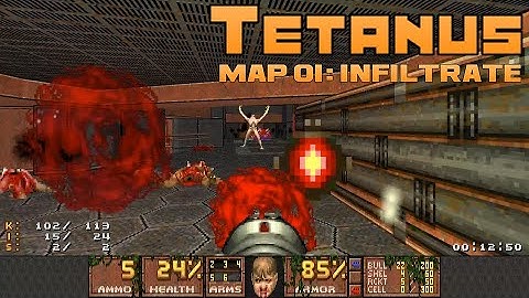 Tetanus - Map 01: Infiltrate by Egg Boy (not Wilster Wonkels) - UV MAX blind - good times!