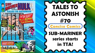 TALES TO ASTONISH #70 - Start of the Sub-Mariner Series in Tales to Astonish | Narrated Comic Story
