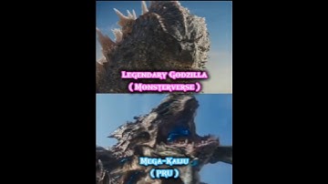 Godzilla Evolved vs Mega-Kaiju #whoisstrongest #edit