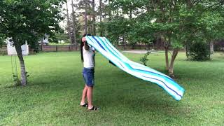 HX&OD Extra Large Picnic Blanket Outdoor Waterproof Picnic Mat Foldable 3 Layer Camping Blanket Revi