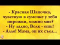 Красная Шапочка и Серый Волк! Анекдоты Онлайн! Короткие Приколы! Смех! Юмор! Позитив!