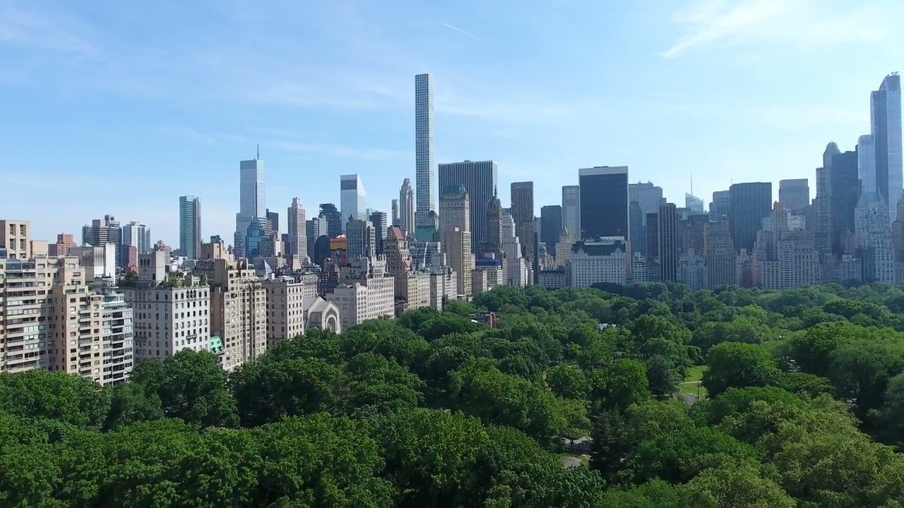 FREE DRONE STOCK FOOTAGE New York Central Park