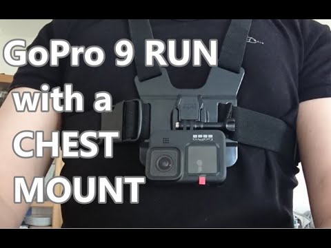Run with GoPro 9 Chest Mount - YouTube