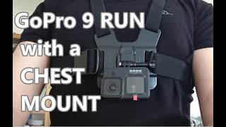 Run with GoPro 9 Chest Mount