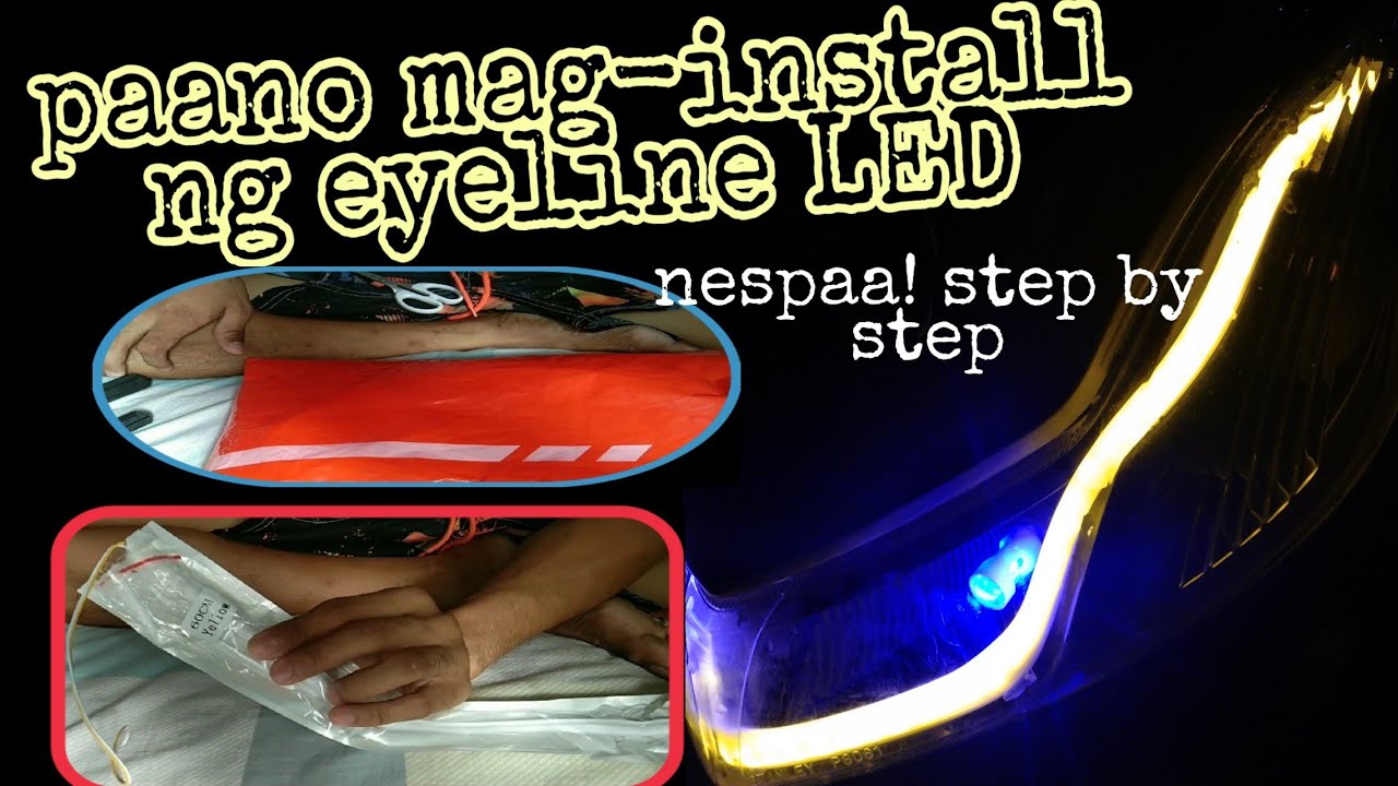 Paano mag install ng Eyeline LED sa Mio Soulty - YouTube